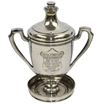 1927 Central Pennsylvania Invitation Tournament Trophy Won by W.S. Tinney Jr.