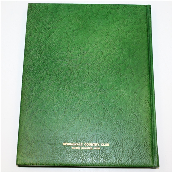 1973 'The Masters - Profile of a Tournament' Signed by 9 Champions JSA ALOA