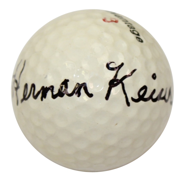 Herman Keiser Signed Golf Ball JSA ALOA