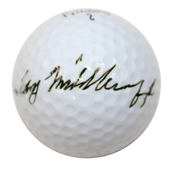 Cary Middlecoff Signed Golf Ball - FULL JSA #Z28099