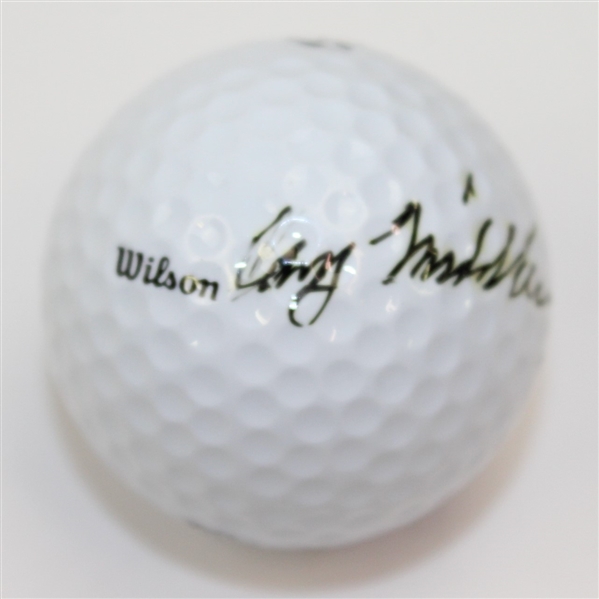 Cary Middlecoff Signed Golf Ball - FULL JSA #Z28099