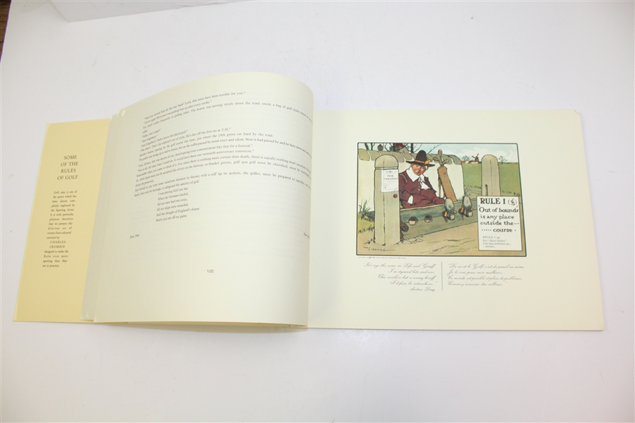 1966 'Some of the Rules of Golf' Book with Crombie Illustrations - The Ariel Press