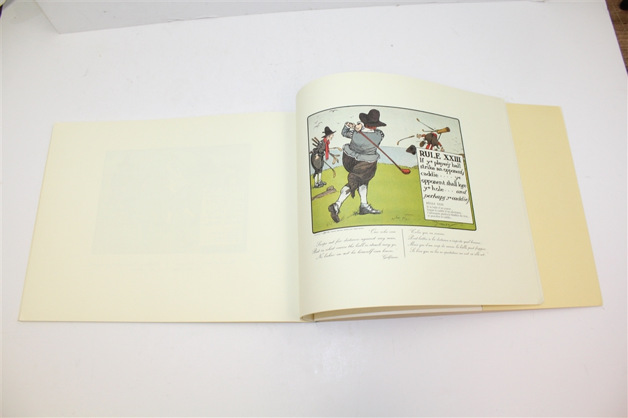 1966 'Some of the Rules of Golf' Book with Crombie Illustrations - The Ariel Press
