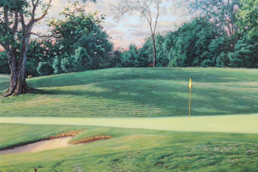 Limited Edition 'The Third at Muirfield' Print by Larry Dyke - Framed-LEE CRIST COLLECTION