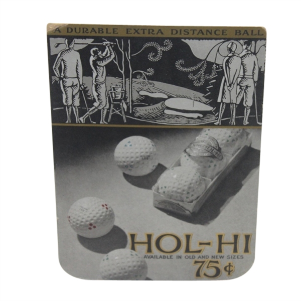 Hol-Hi Extra Distance Golf Ball Advertising Stand-Up
