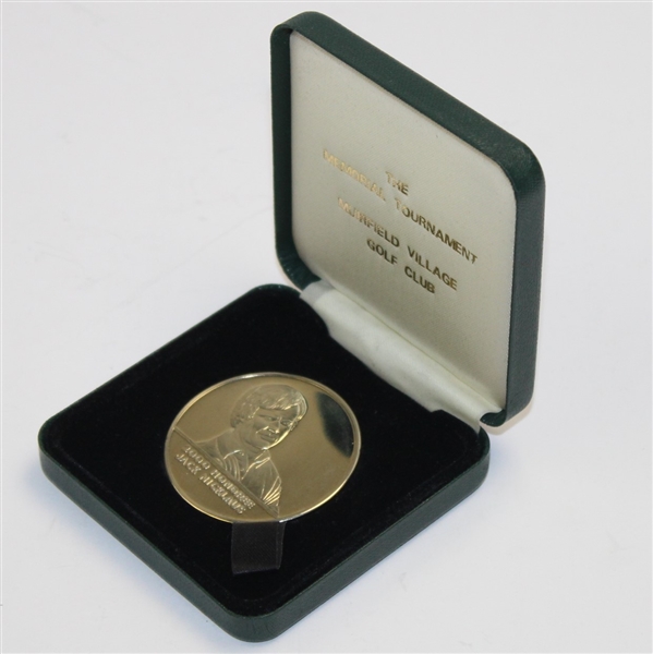 2000 Memorial Tournament Honoree Medal - Jack Nicklaus - Steve Jones Collection