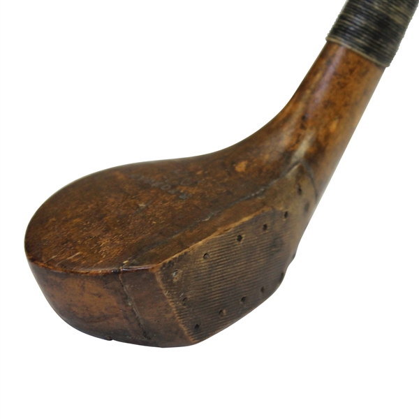 1890's Robert Forgan & Son Hickory Bulger Driver - St. Andrews - Shaft Stamp-ROTH COLLECTION