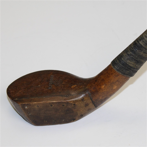 1890's Robert Forgan & Son Hickory Bulger Driver - St. Andrews - Shaft Stamp-ROTH COLLECTION