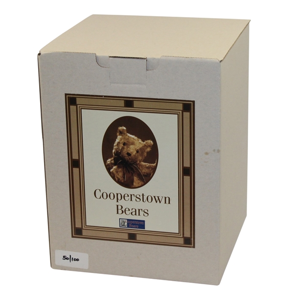 Masters 2001 Cooperstown Bear in Original Box - Ltd Ed #50/100