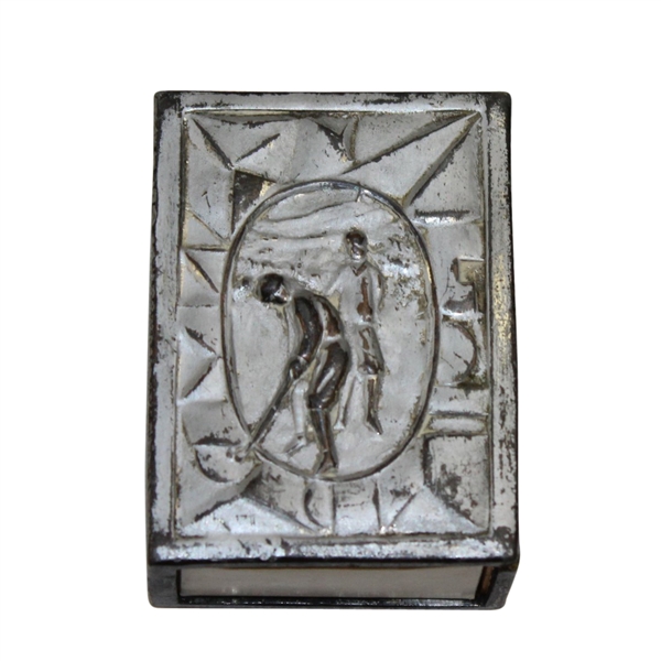 Vintage Metal Match Box-ROTH COLLECTION