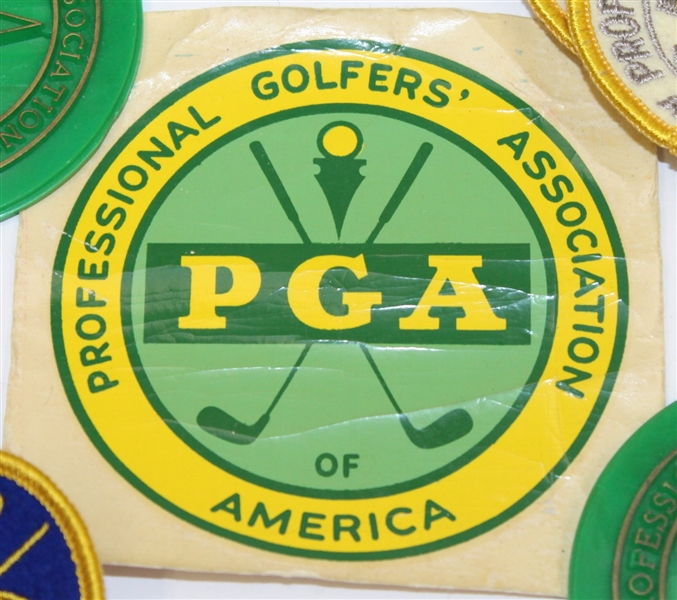 PGA Merchandise-Patches, Bag Tags, Sticker