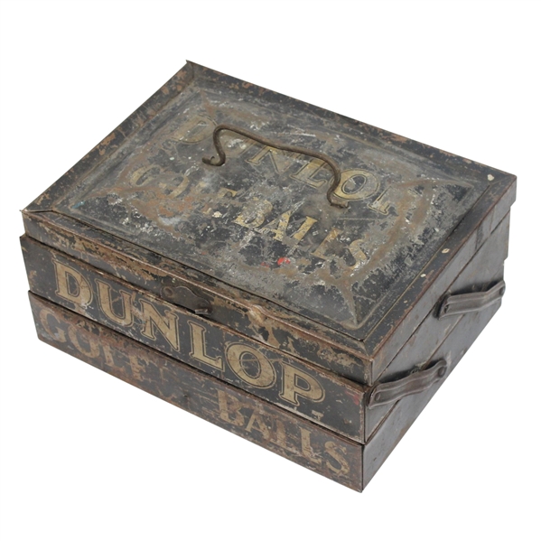 Vintage Dunlop Golf Ball Box - Hardest To Get