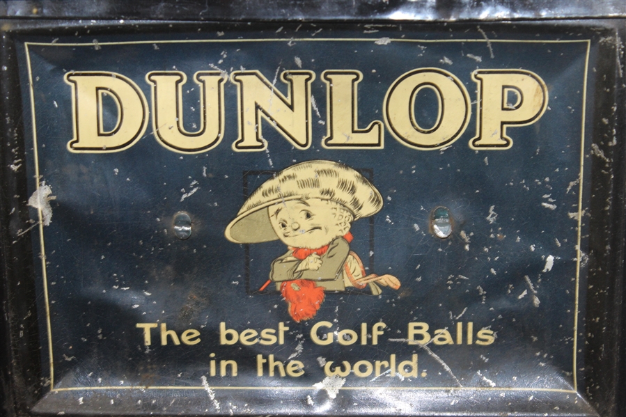 Vintage Dunlop Golf Ball Box - MOST DIFFICULT TO OBTAIN!