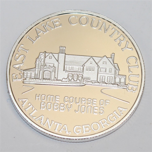 1992 Golf Collector's Society Bobby Jones East Lake CC Commemorative Medal