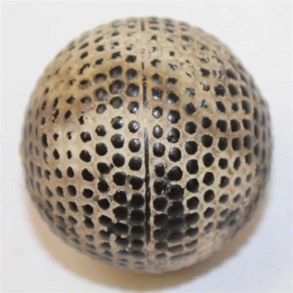 1886 Agrippa 27 1/2 Patent Gutta Bramble Pattern Golf Ball