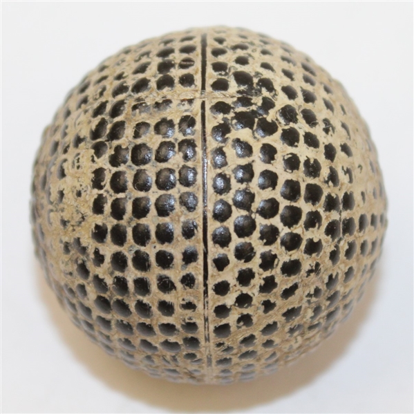1886 Agrippa 27 1/2 Patent Gutta Bramble Pattern Golf Ball