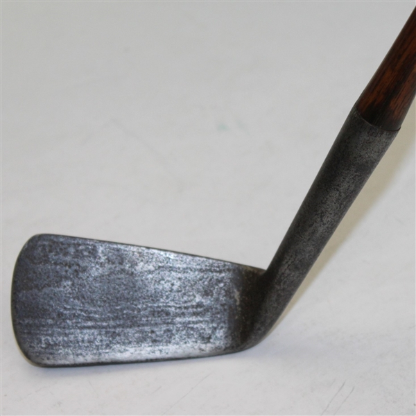 Circa 1910 James Braid Smooth Faced Mashie - with Information Packet