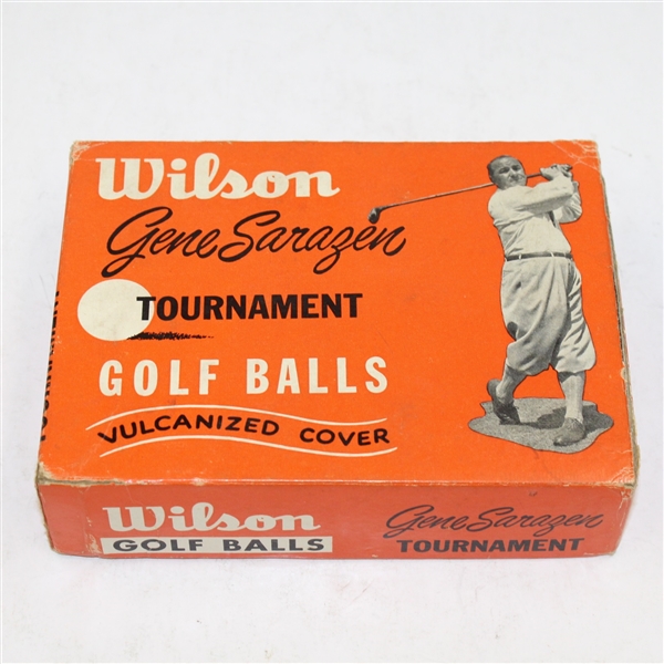 Vintage Gene Sarazen Signature Golf Balls- 2 Sleeves-ROTH COLLECTION