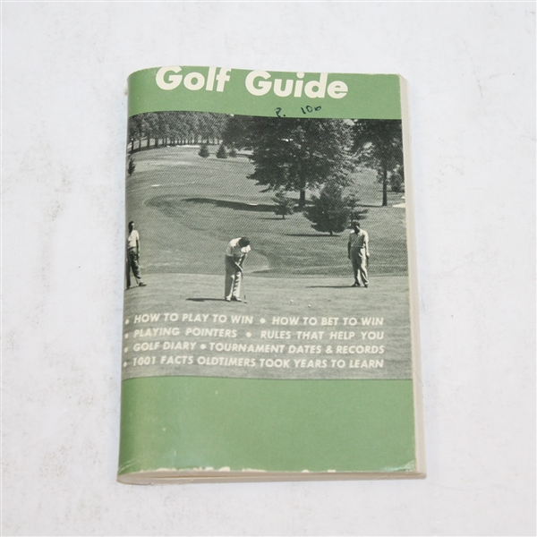 Assorted Publications- 1958 Golf World, 1966 Country Club Review, Pocket Golf Guides