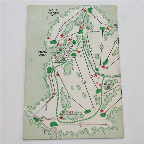 1963 Masters Spectators Guide- Jack Nicklaus Win