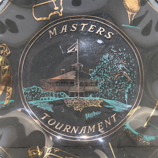Black Masters Tournament Ashtray- Clubhouse Depiction