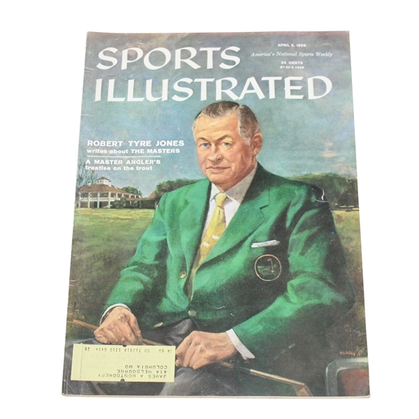 1959 Sports Illustrated- Bobby Jones Cover-ROTH COLLECTION