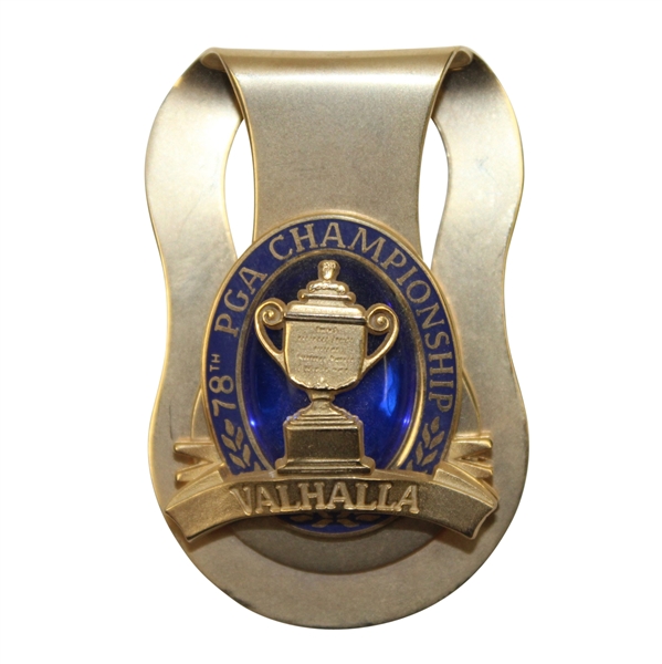 Lanny Wadkins' 1996 PGA Championship at Valhalla Contestant Money Clip-Gifted To Close Friend