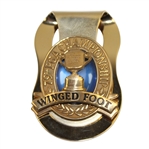 Lanny Wadkins 1997 PGA Championship at Winged Foot Contestant Money Clip-Gifted to Close Friend