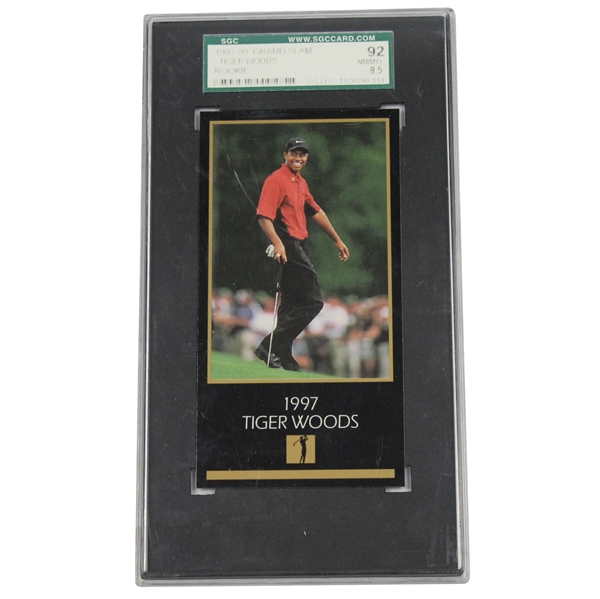 Tiger Woods Grand Slam Rookie Card 92 NM/MT