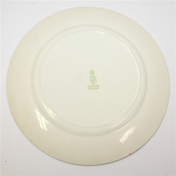Warwick Ware Golf Themed Plate- One up and one to play- ROTH COLLECTION