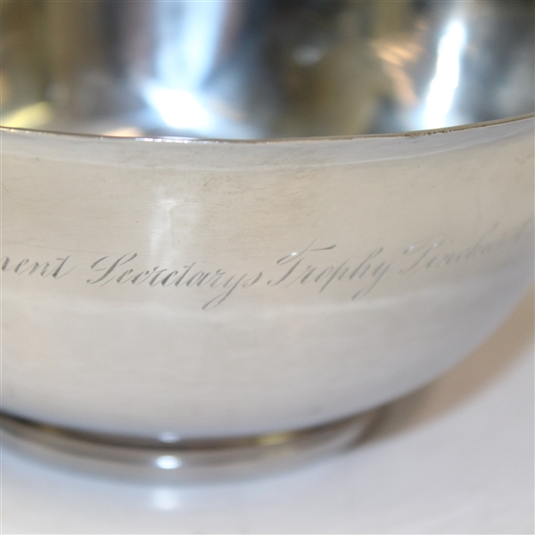 1926 Pinehurst Mid April Secretary Trophy- Sterling Silver- ROTH COLLECTION