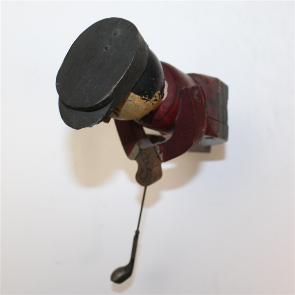 Wooden Golf Figurine- Swings His Club- ROTH COLLECTION