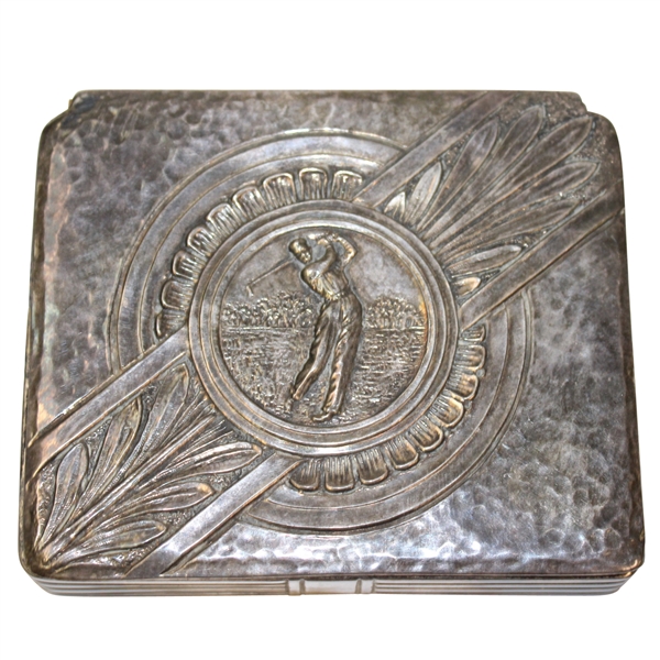 Silver Golf Themed Box- ROTH COLLECTION