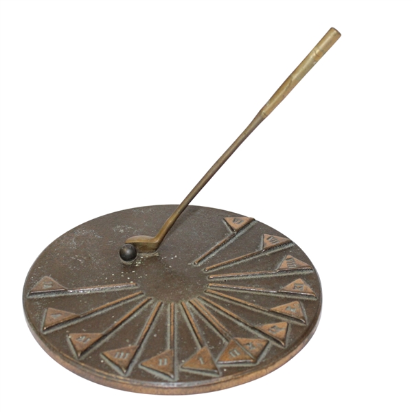 Vintage Sun Dial- Club and Ball Featured- ROTH COLLECTION