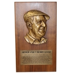 Personal Bobby (Arthur dArcy) Locke World Golf Hall of Fame Induction Plaque 