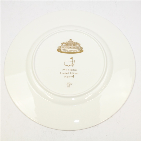 1993 Masters Lenox Limited Edition Member Plate #4 
