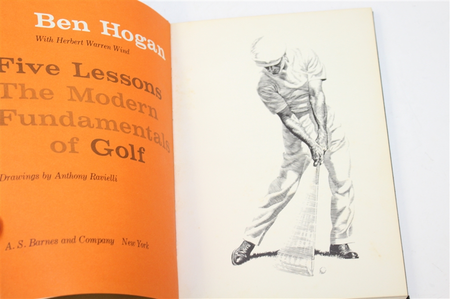 Ben Hogan's 'Five Lessons' Deluxe First Edition in Slip Case