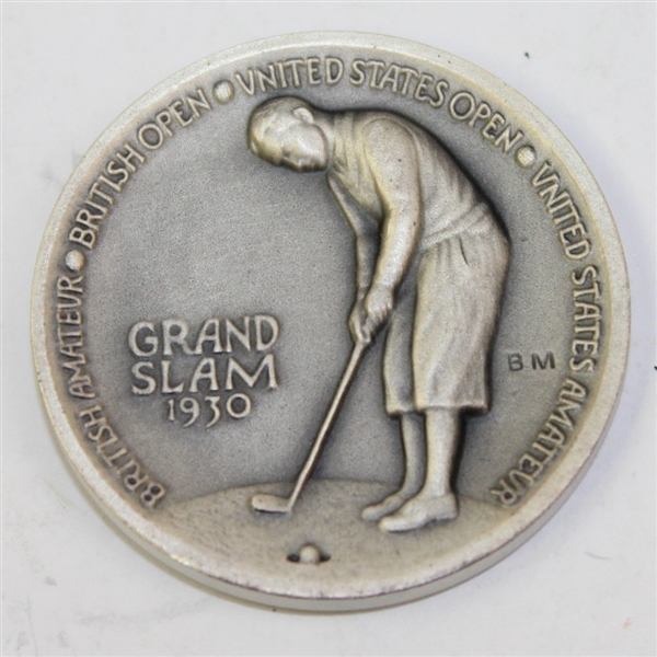 Bobby Jones Silver Grand Slam Medal - The Metal Arts Co. Inc.