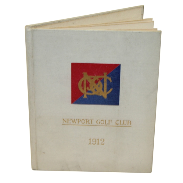 1912 Constitution and By-Laws of the Newport Golf Club Booklet -ROBERT SOMMERS COLLECTION