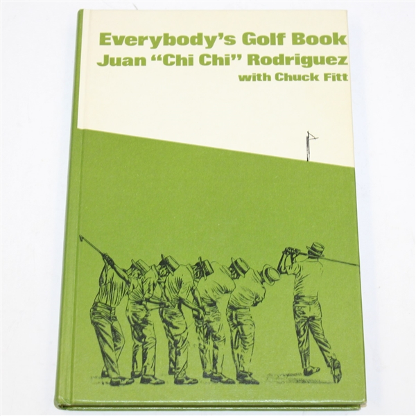 Chi Chi Rodriguez Signed Book 'Everybody's Golf Book' JSA ALOA -ROBERT SOMMERS COLLECTION