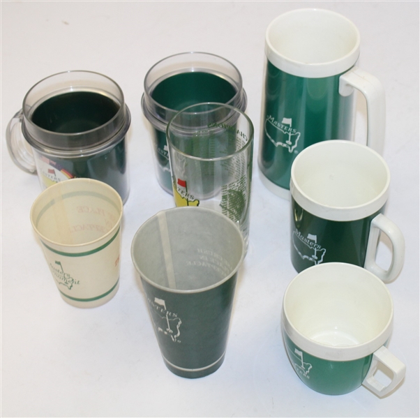 Eight Masters Commemorative Drinking Glasses