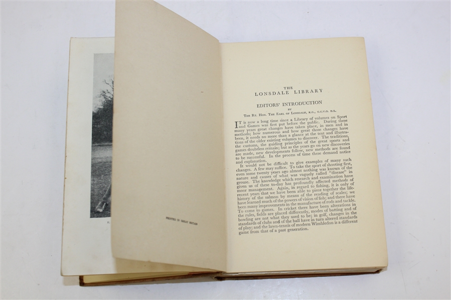 'The Game of Golf' The Lonsdale Libraries Volume IX - Great Britain -ROBERT SOMMERS COLLECTION