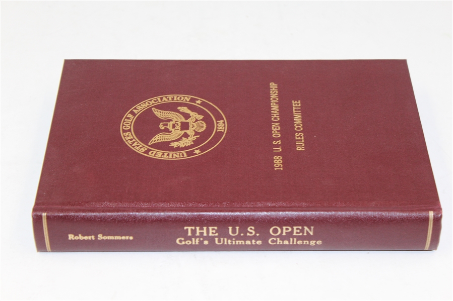 1988 The US Open: Golf's Ultimate Challenge by Robert Sommers -ROBERT SOMMERS COLLECTION
