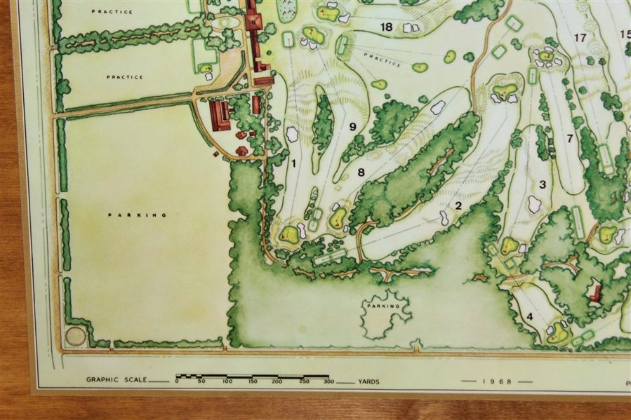 Augusta National Golf Club 1968 Course Overview Prepared by George Cobb -ROBERT SOMMERS COLLECTION
