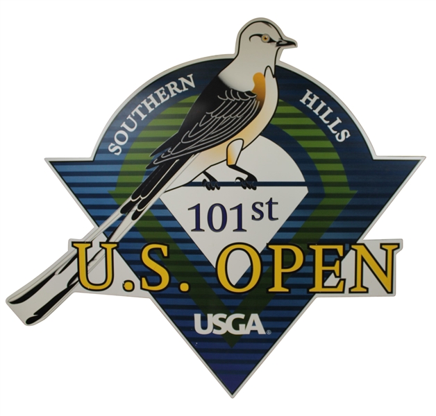 2001 US Open at Southern Hills Used Large Sign