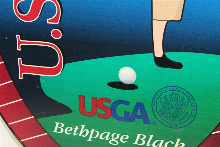 2002 US Open at Bethpage Black Used Large Sign