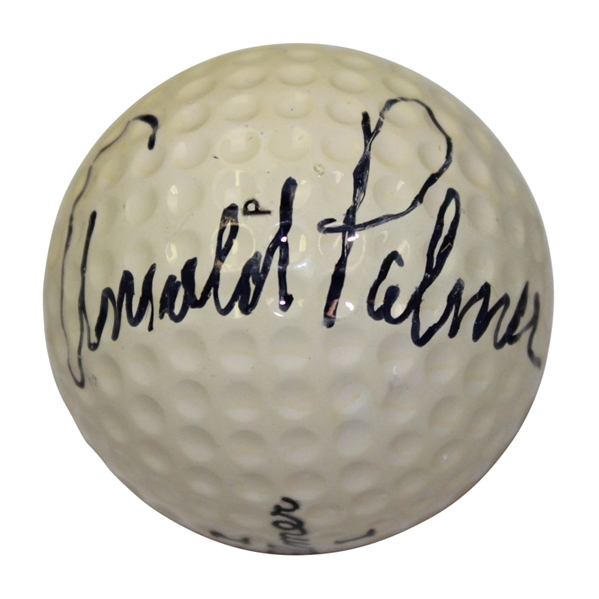 Arnold Palmer Signed Personal Logo Golf Ball JSA ALOA
