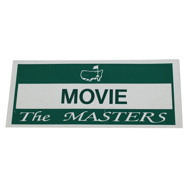 The Masters 'Movie' Undated Golf Cart Badge Magnet
