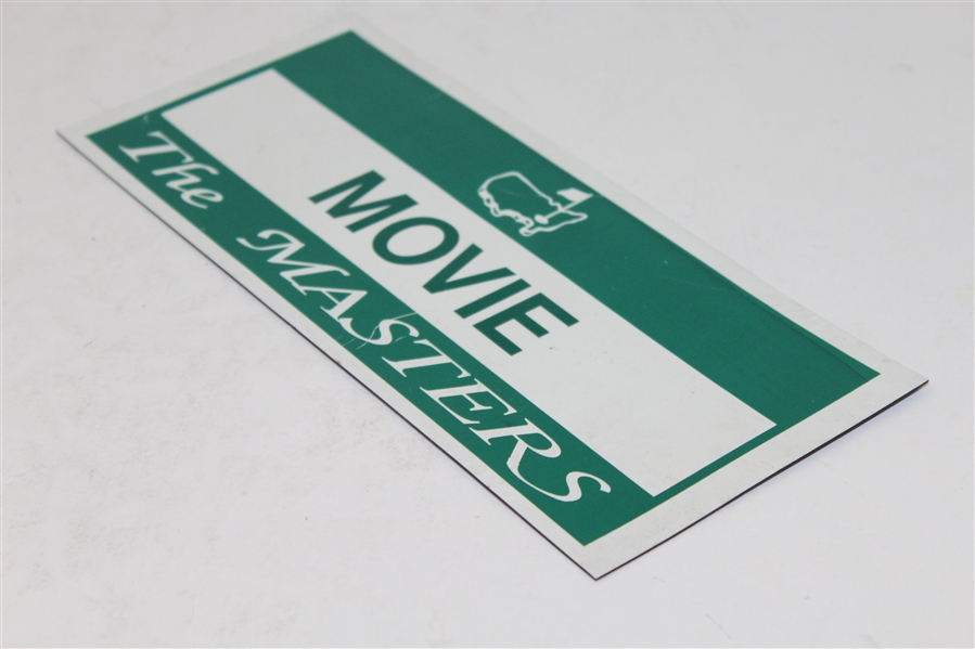 The Masters 'Movie' Undated Golf Cart Badge Magnet