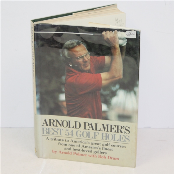 Arnold Palmer Signed 'Arnold Palmer's Best 54 Golf Holes' Book JSA ALOA